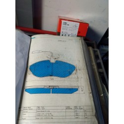 Pastiglie freno FRENDO 710305