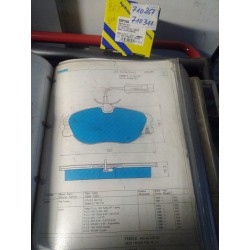 Pastiglie freno FRENDO 710311