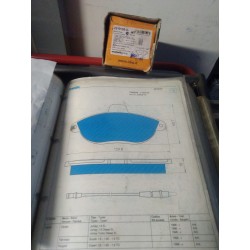 Pastiglie freno FRENDO 710316