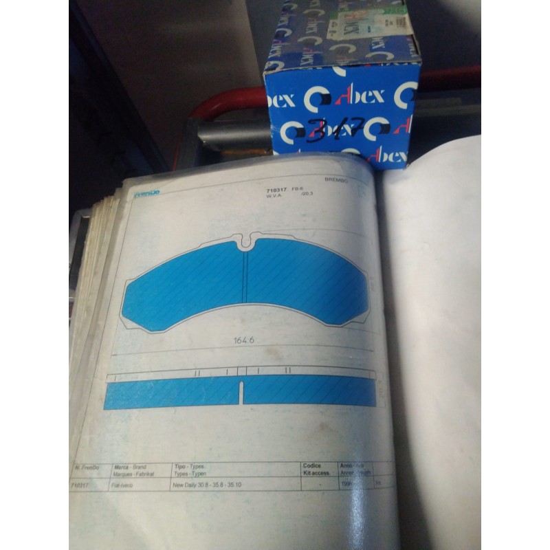 Pastiglie freno FRENDO 710317