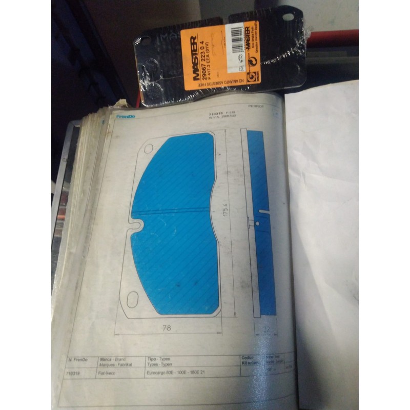 Pastiglie freno FRENDO 710319