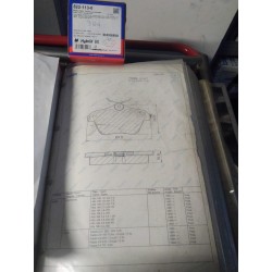 Pastiglie freno FRENDO 710324