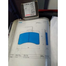 Pastiglie freno FRENDO 720042